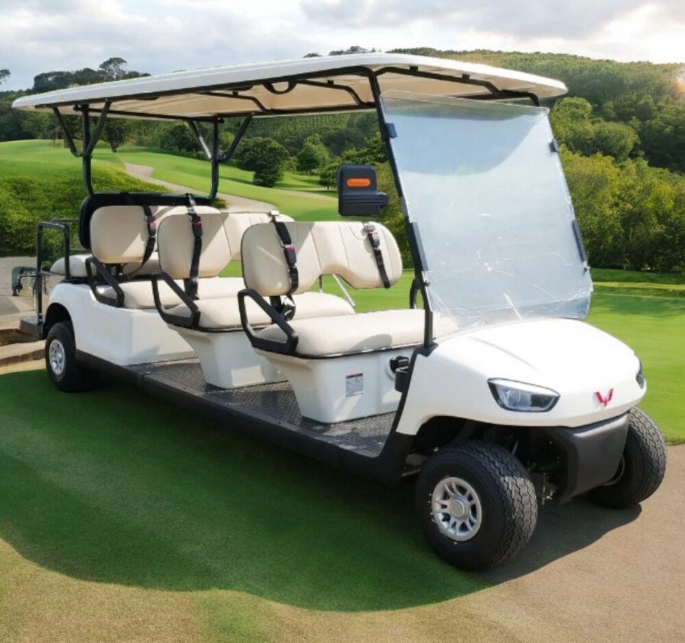 Xe điện sân golf 6+2 chỗ wuling