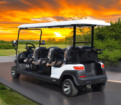 Xe điện sân golf tham gia giao thông